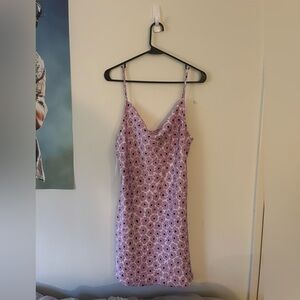 Cotton On Silk floral cowl dress, size M